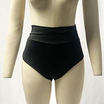 Plus Size High Cut Booty Shorts for Women - 5XL