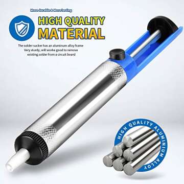 Effortless Solder Removal with Teenitor Solder Sucker