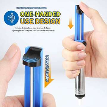 Effortless Solder Removal with Teenitor Solder Sucker