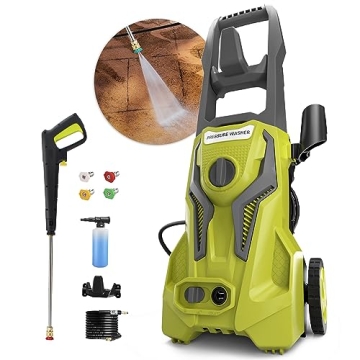 ZHUOLIN 4000 PSI Electric Pressure Washer - High Power Cleaning Tool