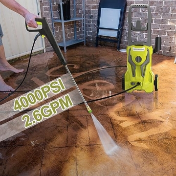 ZHUOLIN 4000 PSI Electric Pressure Washer - High Power Cleaning Tool