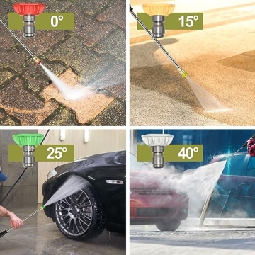 ZHUOLIN 4000 PSI Electric Pressure Washer - High Power Cleaning Tool