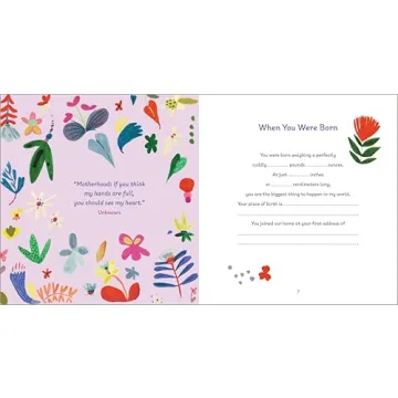 First-Time Mom's Baby Journal for Cherished Memories