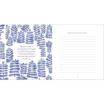 First-Time Mom's Baby Journal for Cherished Memories