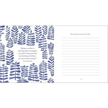 First-Time Mom's Baby Journal for Cherished Memories