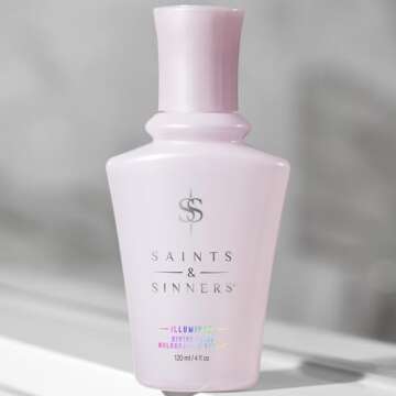 Saints & Sinners Award-Winning Illuminati Divine Shine Holographic Serum - Smoothing Hair Serum, Thermally & Environmentally Protects, Adds Shine