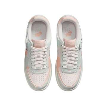 Nike Womens W AF1 Shadow CU8591 104 Barely Green/Crimson Tint - Size 7.5W