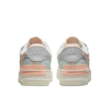 Nike Womens W AF1 Shadow CU8591 104 Barely Green/Crimson Tint - Size 7.5W