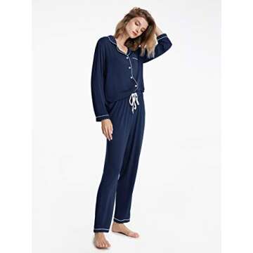 SIORO Women's Pajamas Set - Luxurious Comfort & Style