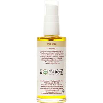 BADGER Organic Cleansing Oil: Gentle Cleanser for Sensitive Skin