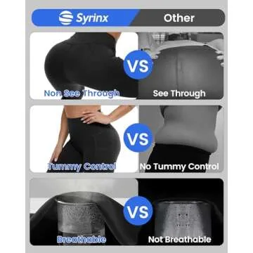 3 Packs Stylish High-Waisted Leggings with Pockets for Women - Ultimate Comfort & Tummy Control