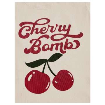 Floerns Women's Stylish Letter Print Crop Tank Top