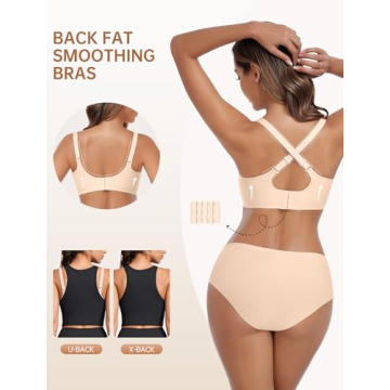 Vertvie Women's Comfortable Wireless Bras for All Sizes