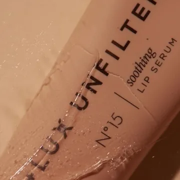+ Lux Unfiltered N°15 Soothing Lip Serum in Fragance Free, Moisturizing, Hydrating + Healing Lip Balm, Butter Soft Lips, Best Vegan + Cruelty-Free Lip Care for Dry Cracked Lips, Petroleum Free