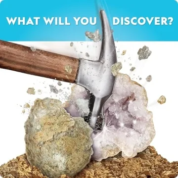 National Geographic Premium Geode Kit - 15 Stunning Discoveries