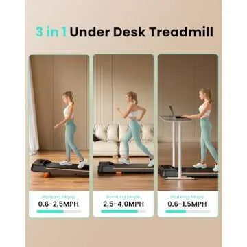 Abonow Walking Pad - Portable Treadmill with Incline