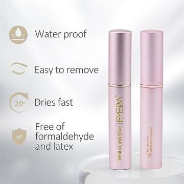 Best EMEDA Eyelash Glue for Strong Hold & Sensitive Skin