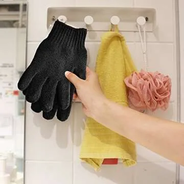 MIG4U Exfoliating Shower Gloves for Healthy Skin