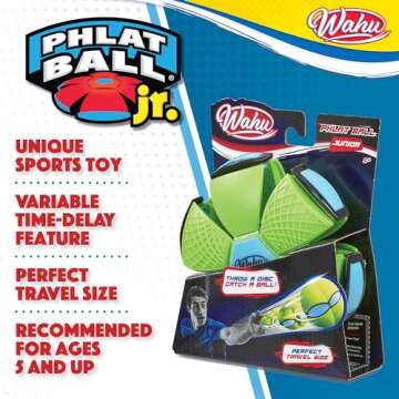 WAHU Phlat Ball Junior - Transformative Disc & Ball Toy