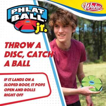 WAHU Phlat Ball Junior - Transformative Disc & Ball Toy