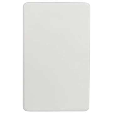 Flash Furniture Rowan 3 Piece Portable Plastic Folding Bench and Table Set,Granite White