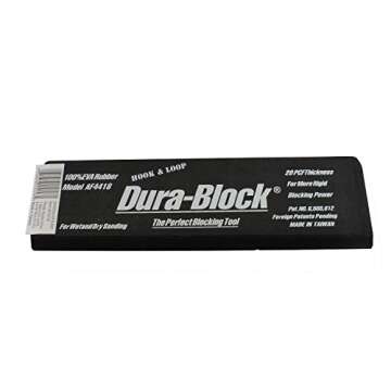 Dura-Block (AF4418) Hook & Loop Black 11" Sanding Block