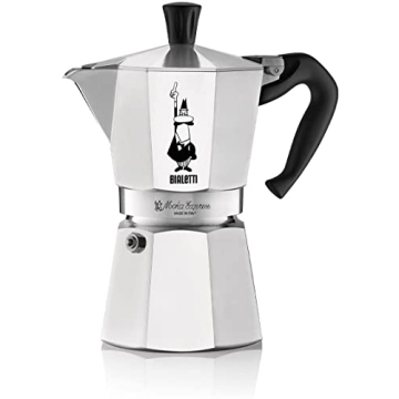 Bialetti Moka Express 6 Cup Stovetop Coffee Maker