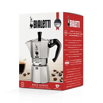 Bialetti Moka Express 6 Cup Stovetop Coffee Maker