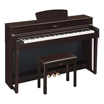 Yamaha Arius YDP184R Console Digital Piano - CFX Sound, Dark Rosewood Finish, Includes Bench