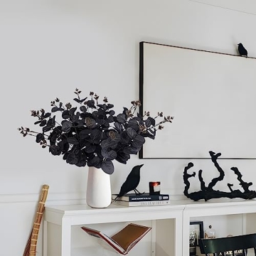 Yen Jean 14PCS Black Halloween Decor Stems for Festive Decor