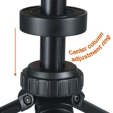 Vanguard Porta Aim Gun Rest. Compact and Portable Bench Rest. Quick Height Adjustment. Anti-Vibration Bag Rotates 360 Degrees , Black