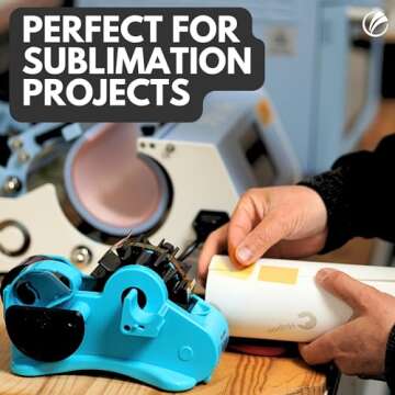 Echomerx Sublimation Tape Dispenser - Heat Resistant & Multi-Core