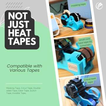 Echomerx Sublimation Tape Dispenser - Heat Resistant & Multi-Core