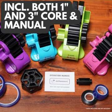 Echomerx Sublimation Tape Dispenser - Heat Resistant & Multi-Core