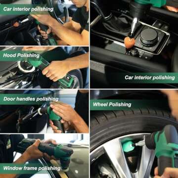BATOCA S4 Cordless Polisher for Car Detailing Excellence