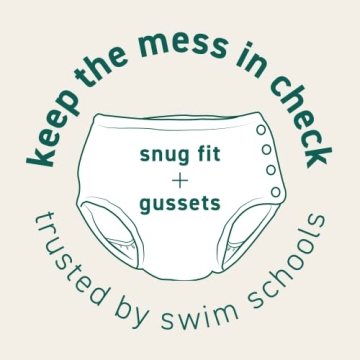 i Play Swim Diaper Navy Solid for 6 Months - Eco-Friendly