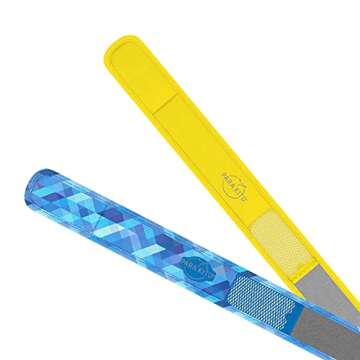 PARA'KITO Mosquito Repellent Pack - 2 Wristbands | 2 Refills (Yellow + Deep Blue)