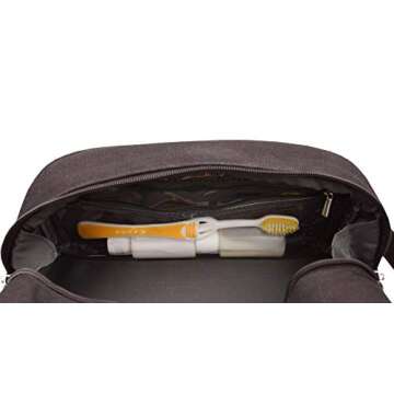 Freegrace Canvas Toiletry Bag - Travel Essentials Organizer