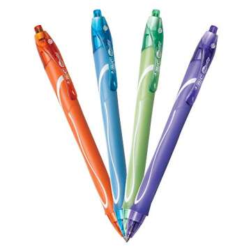 BIC Geo-Fun Color Your Own Puzzle Activity Kit, 36-Count, Assorted Pens and Colored Pencils Included