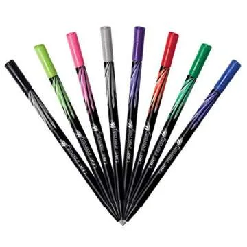 BIC Geo-Fun Color Your Own Puzzle Activity Kit, 36-Count, Assorted Pens and Colored Pencils Included