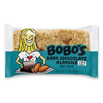 Bobo's Gluten Free Dark Chocolate Almond Oat Bars - Pack of 12