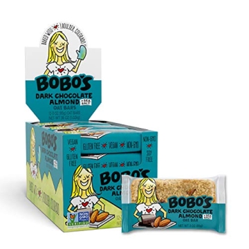 Bobo's Gluten Free Dark Chocolate Almond Oat Bars 12 Pack