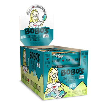 Bobo's Gluten Free Dark Chocolate Almond Oat Bars 12 Pack