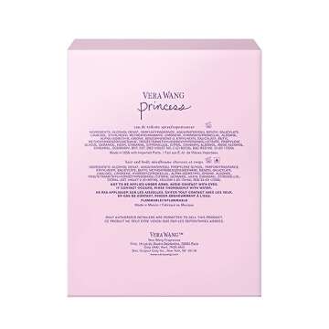 Vera Wang Princess Body Mist 8.4 fl oz (Pack of 1), Notes of Apple, Quava, and Vanilla, Women's Fragrance, Long Lasting, Everyday Fragrance