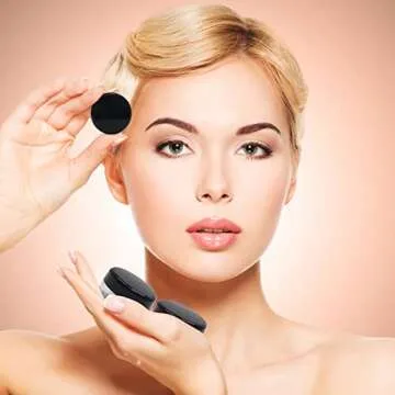 SumDirect 50Pcs Clear Cosmetic Containers with Lids