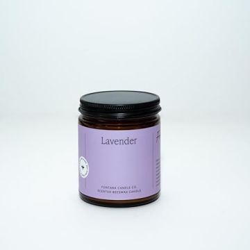 Fontana Candle Lavender Scented Candle | Clean Burn & Long Lasting