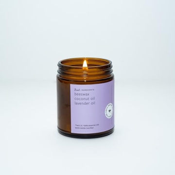 Fontana Candle Lavender Scented Candle | Clean Burn & Long Lasting