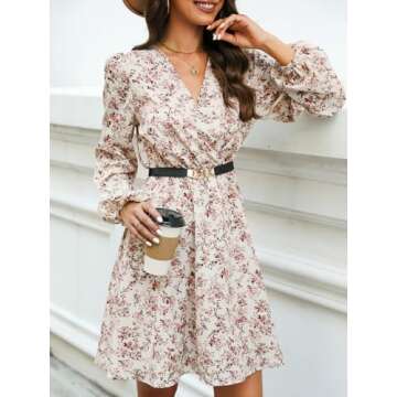 CUPSHE Floral Mini Dress for Effortless Style and Comfort