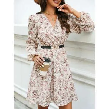 CUPSHE Floral Mini Dress for Effortless Style and Comfort