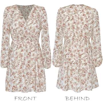 CUPSHE Floral Mini Dress for Effortless Style and Comfort